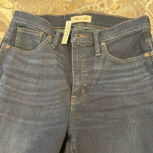 Madewell skinny high rise size 30